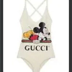 Gucci Cream Swimsuit